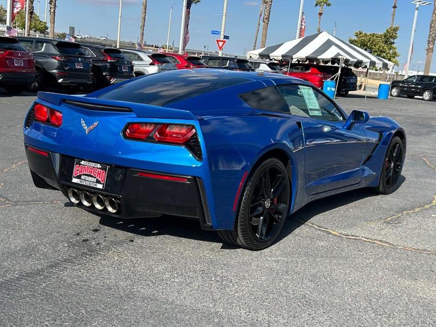 2015 BLUE Chevrolet Corvette (1G1YM2D78F5) with an V8 6.2 Liter engine, Automatic transmission, located at 412 Auto Vista Drive, Palmdale, 93551, (661) 945-0620, 34.592636, -118.136681 - Photo#4