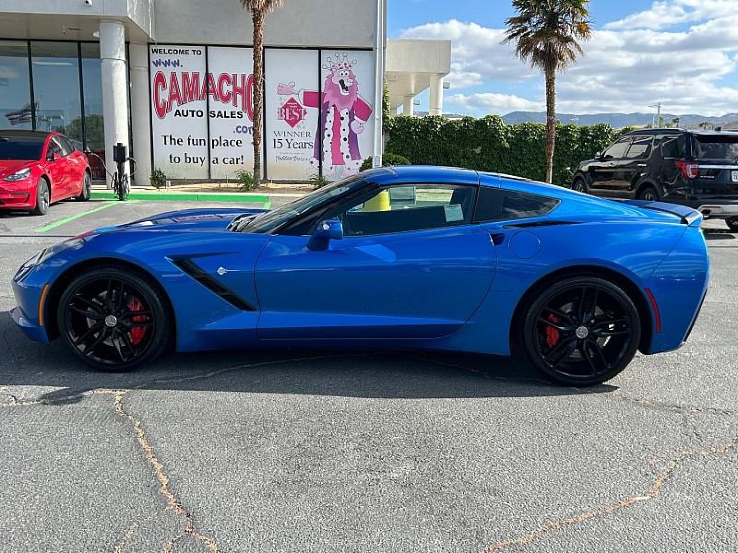2015 BLUE Chevrolet Corvette (1G1YM2D78F5) with an V8 6.2 Liter engine, Automatic transmission, located at 412 Auto Vista Drive, Palmdale, 93551, (661) 945-0620, 34.592636, -118.136681 - Photo#7
