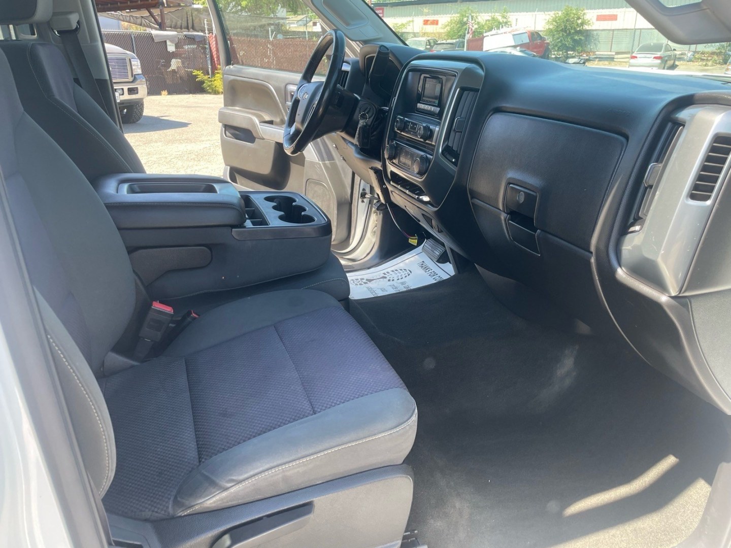 2015 Summit White Chevrolet Silverado 3500HD LT (1GB4KZE82FF) with an 6.6L Duramax 6.6L Diesel Turbo V8 397hp 765ft. lbs. Common Rail Direct Injection engine, Allison 1000 6-Speed Shiftable Automatic transmission, located at 800 Riverside Ave, Roseville, CA, 95678, 916-773-4549 & Toll Free: 866-719-4393, 38.732265, -121.291039 - DURAMAX DIESEL CREW CAB 4X4 LT UTILITY BED ALLISON TRANSMISSION ARB BUMPER WARN WINCH- Photo#14
