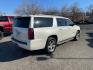 2015 White Diamond Tricoat Chevrolet Suburban LTZ (1GNSKKKC0FR) with an 5.3L EcoTec3 5.3L Flex Fuel V8 355hp 383ft. lbs. Direct Injection engine, 6-Speed Shiftable Automatic w/Overdrive transmission, located at 800 Riverside Ave, Roseville, CA, 95678, 916-773-4549 & Toll Free: 866-719-4393, 38.732265, -121.291039 - 4X4 LTZ DVD CLEAN CARFAX - Photo#3