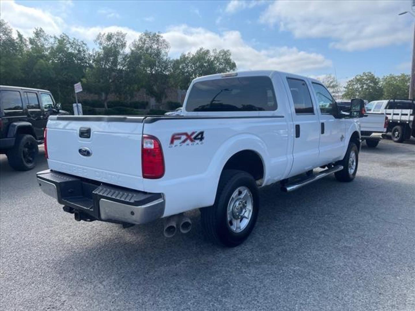 2015 Oxford White Ford F-250 Super Duty XLT (1FT7W2BTXFE) with an 6.7L Power Stroke 6.7L Biodies Common Rail Direct Injection engine, 6-Speed Shiftable Automatic transmission, located at 800 Riverside Ave, Roseville, CA, 95678, 916-773-4549 & Toll Free: 866-719-4393, 38.732265, -121.291039 - DIESEL CREW CAB 4X4 FX4 XLT CLEAN CARFAX - Photo#4