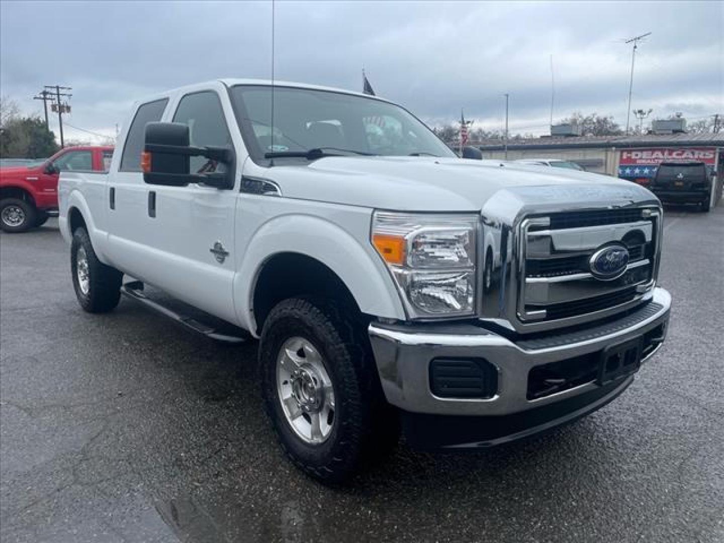 2015 Oxford White Ford F-250 Super Duty XLT (1FT7W2BTXFE) with an 6.7L Power Stroke 6.7L Biodiesel Turbo V8 440hp 860ft. lbs. Common Rail Direct Injection engine, 6-Speed Shiftable Automatic transmission, located at 800 Riverside Ave, Roseville, CA, 95678, 916-773-4549 & Toll Free: 866-719-4393, 38.732265, -121.291039 - DIESEL CREW CAB 4X4 XLT SERVICE RECORDS ON CLEAN CARFAX - Photo#1