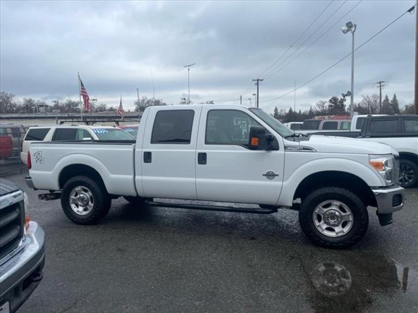 2015 Oxford White Ford F-250 Super Duty XLT (1FT7W2BTXFE) with an 6.7L Power Stroke 6.7L Biodiesel Turbo V8 440hp 860ft. lbs. Common Rail Direct Injection engine, 6-Speed Shiftable Automatic transmission, located at 800 Riverside Ave, Roseville, CA, 95678, 916-773-4549 & Toll Free: 866-719-4393, 38.732265, -121.291039 - DIESEL CREW CAB 4X4 XLT SERVICE RECORDS ON CLEAN CARFAX - Photo#5