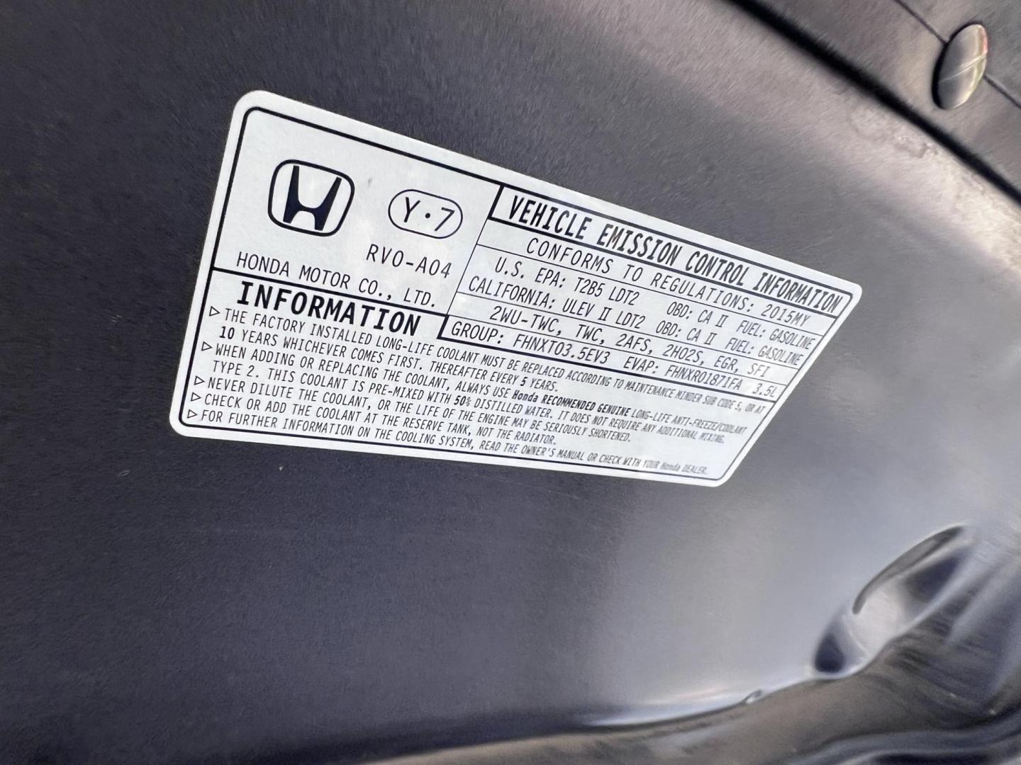 2015 Smoky Topaz Metallic /Gray Honda Odyssey EX-L (5FNRL5H63FB) with an 3.5L V6 SOHC 24V engine, 6-Speed Automatic transmission, located at 30 S. Berkeley Avenue, Pasadena, CA, 91107, (626) 248-7567, 34.145447, -118.109398 - 2015 Honda Odyssey EX-L – Buy Here Pay Here Minivan in Pasadena | $500 Down | No Credit Check | Family-Ready Looking for the perfect family vehicle with room, comfort, and reliability — even if you have bad credit or no credit? Crown City Motors in Pasadena has exactly what you need with this - Photo#32