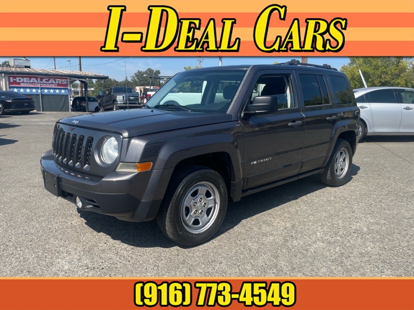 2015 Billet Silver Metallic Clear Coat Jeep Patriot Sport (1C4NJPBB5FD) with an 2.4L 2.4L I4 172hp 165ft. lbs. Sequential Multiport Fuel Injection engine, 5-Speed Manual transmission, located at 800 Riverside Ave, Roseville, CA, 95678, 916-773-4549 & Toll Free: 866-719-4393, 38.732265, -121.291039 - SPORT LOW MILES MANUAL TRANSMISSION- Photo#0