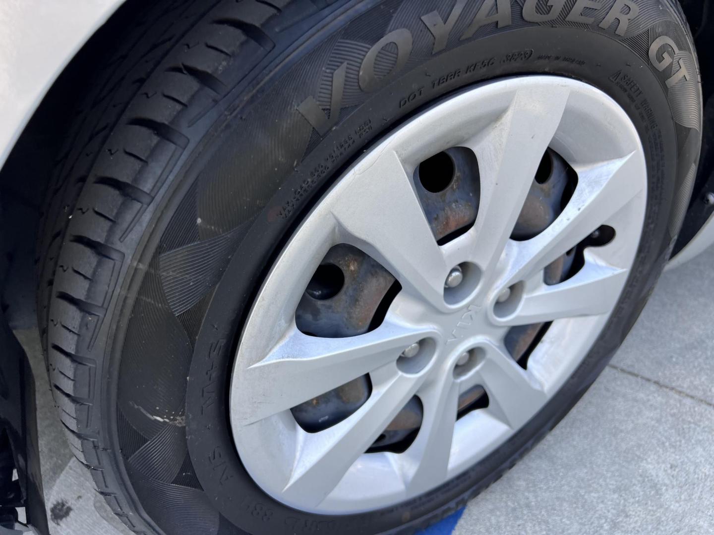 2015 Silver Metallic /Black Kia Rio LX (KNADM4A33F6) with an 1.6L L4 DOHC 16V engine, Maual transmission, located at 30 S. Berkeley Avenue, Pasadena, CA, 91107, (626) 248-7567, 34.145447, -118.109398 - 2015 Kia Rio LX – Fuel-Efficient Compact Sedan – $995 Down – Buy Here Pay Here – Bad Credit OK – Crown City Motors – Pasadena, CA Looking for a clean, fuel-efficient, and affordable sedan that gets you from point A to B with style and reliability? This 2015 Kia Rio LX is the perfect d - Photo#17