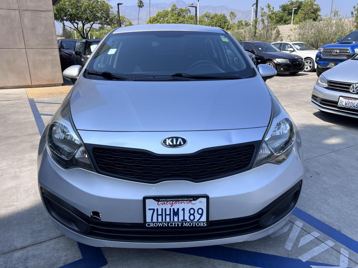 2015 Silver Metallic /Black Kia Rio LX (KNADM4A33F6) with an 1.6L L4 DOHC 16V engine, Maual transmission, located at 30 S. Berkeley Avenue, Pasadena, CA, 91107, (626) 248-7567, 34.145447, -118.109398 - 2015 Kia Rio LX – Fuel-Efficient Compact Sedan – $995 Down – Buy Here Pay Here – Bad Credit OK – Crown City Motors – Pasadena, CA Looking for a clean, fuel-efficient, and affordable sedan that gets you from point A to B with style and reliability? This 2015 Kia Rio LX is the perfect d - Photo#18