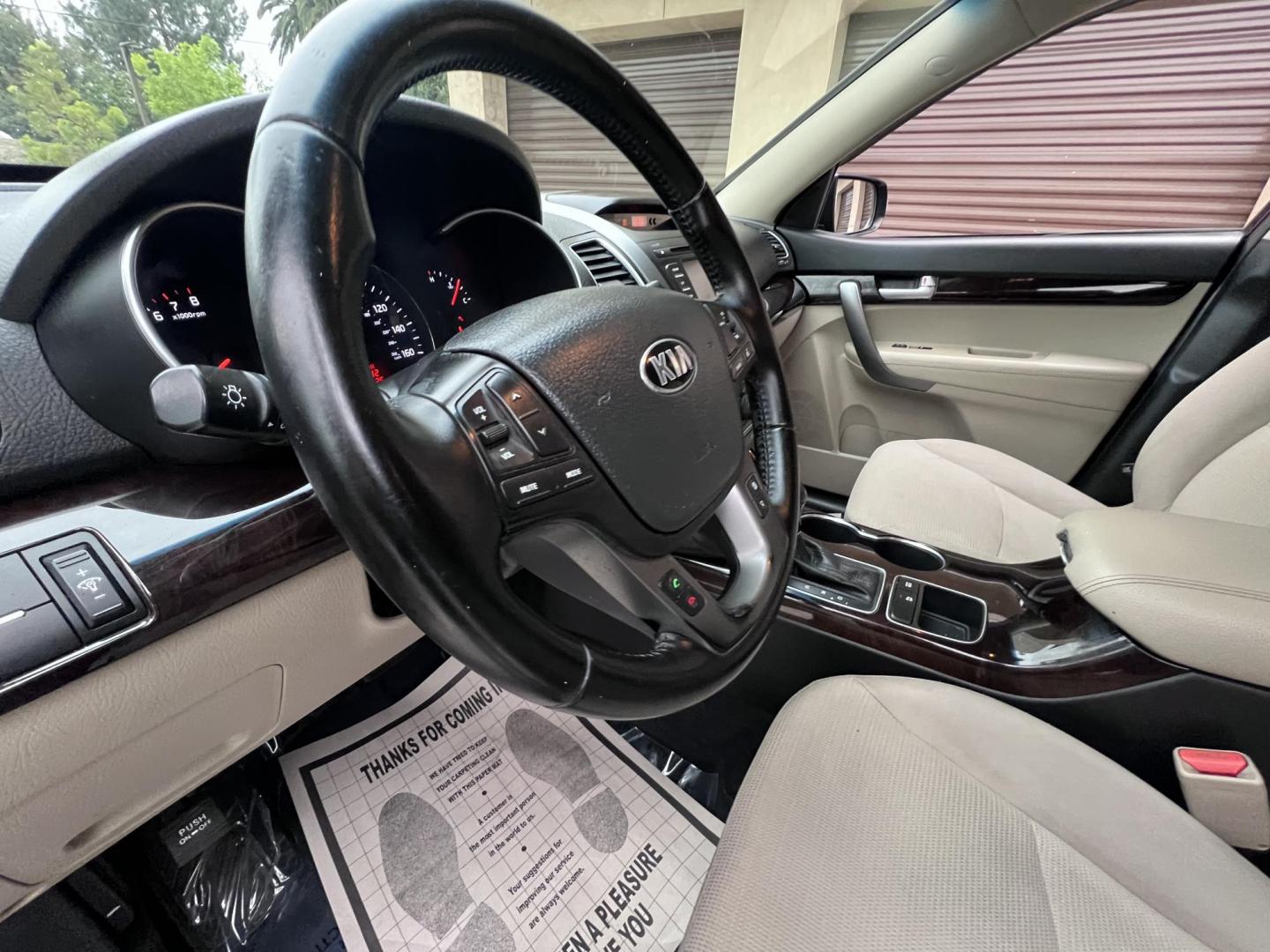 2015 Dark Cherry Pearl /Tan Kia Sorento LX 2WD (5XYKT3A69FG) with an 2.4L L4 DOHC 16V engine, 6-Speed Automatic transmission, located at 30 S. Berkeley Avenue, Pasadena, CA, 91107, (626) 248-7567, 34.145447, -118.109398 - 2015 Kia Sorento – Affordable, Reliable, and Stylish SUV in Pasadena, CA | Buy Here Pay Here Available Looking for a dependable and stylish SUV that won't break the bank? Crown City Motors in Pasadena, CA is proud to offer this 2015 Kia Sorento in a stunning burgundy finish (Dark Cherry Pearl / R - Photo#20