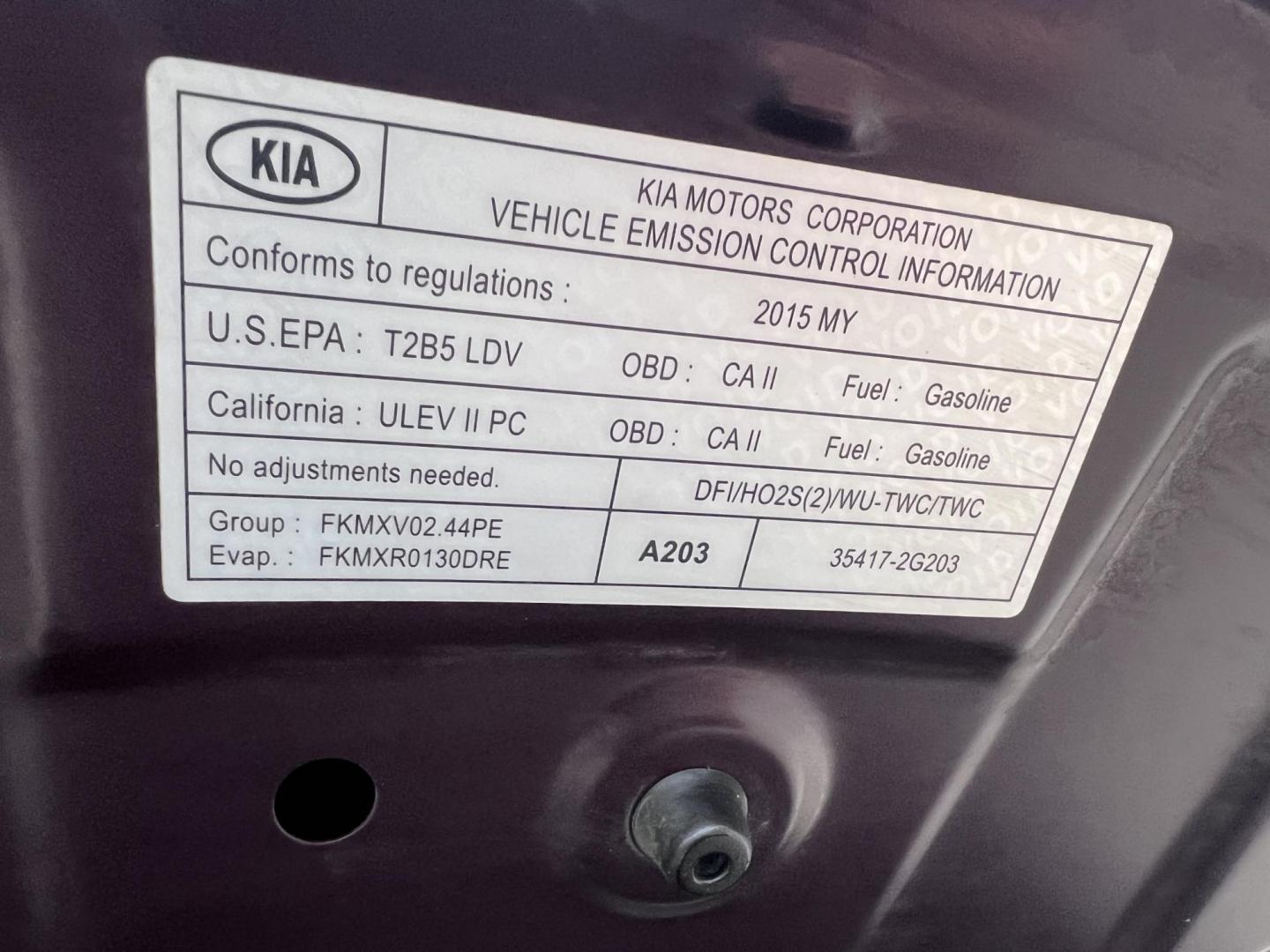 2015 Dark Cherry Pearl /Tan Kia Sorento LX 2WD (5XYKT3A69FG) with an 2.4L L4 DOHC 16V engine, 6-Speed Automatic transmission, located at 30 S. Berkeley Avenue, Pasadena, CA, 91107, (626) 248-7567, 34.145447, -118.109398 - 2015 Kia Sorento – Affordable, Reliable, and Stylish SUV in Pasadena, CA | Buy Here Pay Here Available Looking for a dependable and stylish SUV that won't break the bank? Crown City Motors in Pasadena, CA is proud to offer this 2015 Kia Sorento in a stunning burgundy finish (Dark Cherry Pearl / R - Photo#37