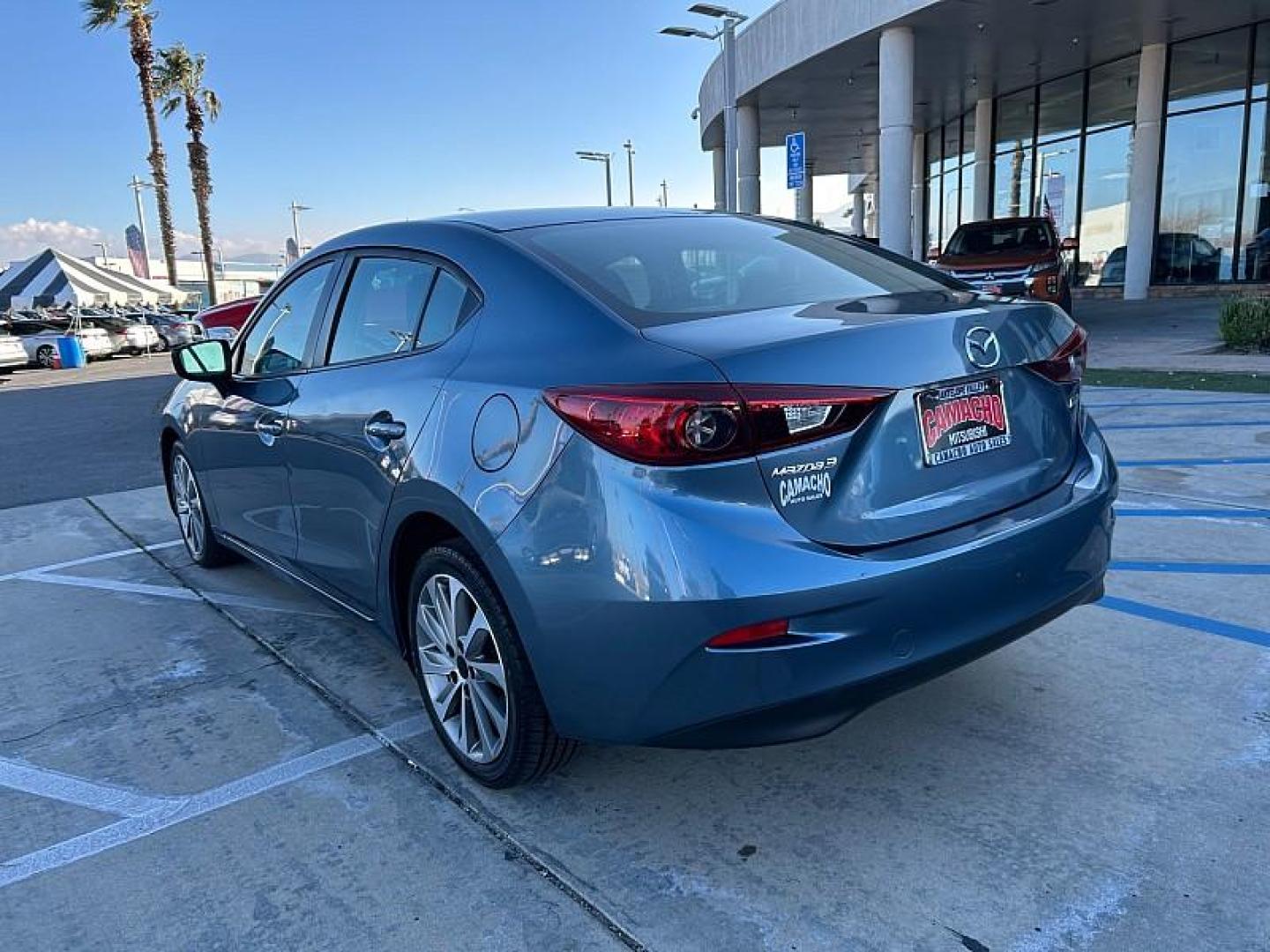 2015 BLUE Mazda Mazda3 (3MZBM1U71FM) with an 4-Cyl SKYACTIV-G 2.0L engine, Auto 6-Spd SKYACTIV-Drv transmission, located at 412 Auto Vista Drive, Palmdale, 93551, (661) 945-0620, 34.592636, -118.136681 - Photo#8
