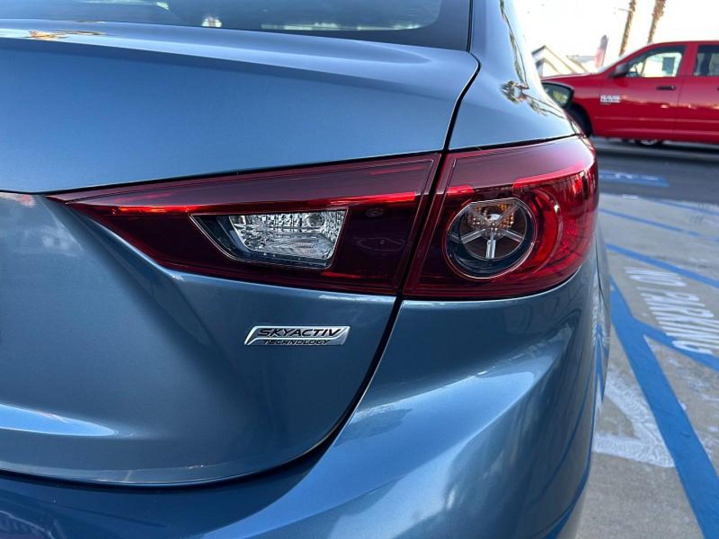 2015 BLUE Mazda Mazda3 (3MZBM1U71FM) with an 4-Cyl SKYACTIV-G 2.0L engine, Auto 6-Spd SKYACTIV-Drv transmission, located at 412 Auto Vista Drive, Palmdale, 93551, (661) 945-0620, 34.592636, -118.136681 - Photo#10