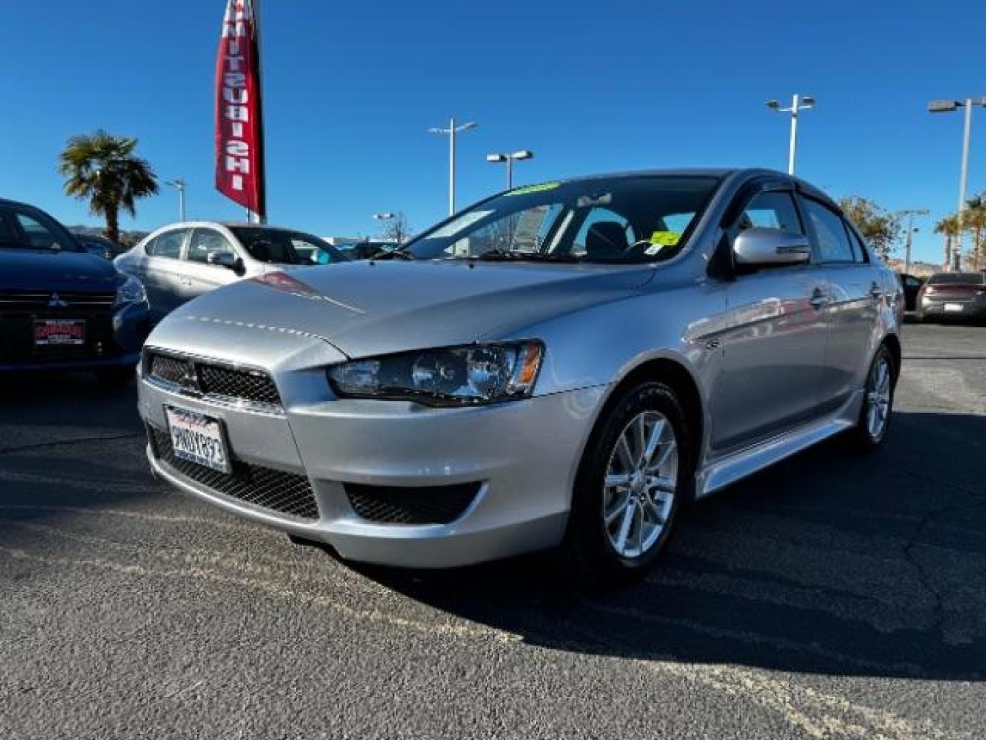 2015 Mitsubishi Lancer (JA32U2FU8FU) with an 4-Cyl 2.0 Liter engine, Automatic CVT transmission, located at 412 Auto Vista Drive, Palmdale, 93551, (661) 945-0620, 34.592636, -118.136681 - Photo#3