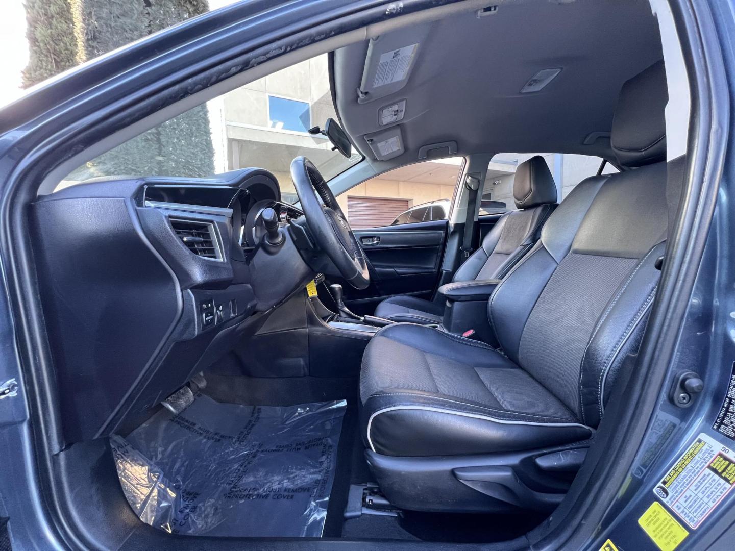 2016 Gray /Black Toyota Corolla S Sedan 4D (2T1BURHE2GC) with an 4-Cyl, 1.8L engine, Automatic, CVTi-S transmission, located at 30 S. Berkeley Avenue, Pasadena, CA, 91107, (626) 248-7567, 34.145447, -118.109398 - Back-Up Camera! Bluetooth Connection! Climate Control! This Corolla looks and drives good. Bad Credit? No problem. We can help! This Corolla also comes equipped with Mechanical 1.8L None 4 Cylinder Engine ABS Brakes Continuously Variable Transmission Front Wheel Drive Gasoline Fuel - Photo#18