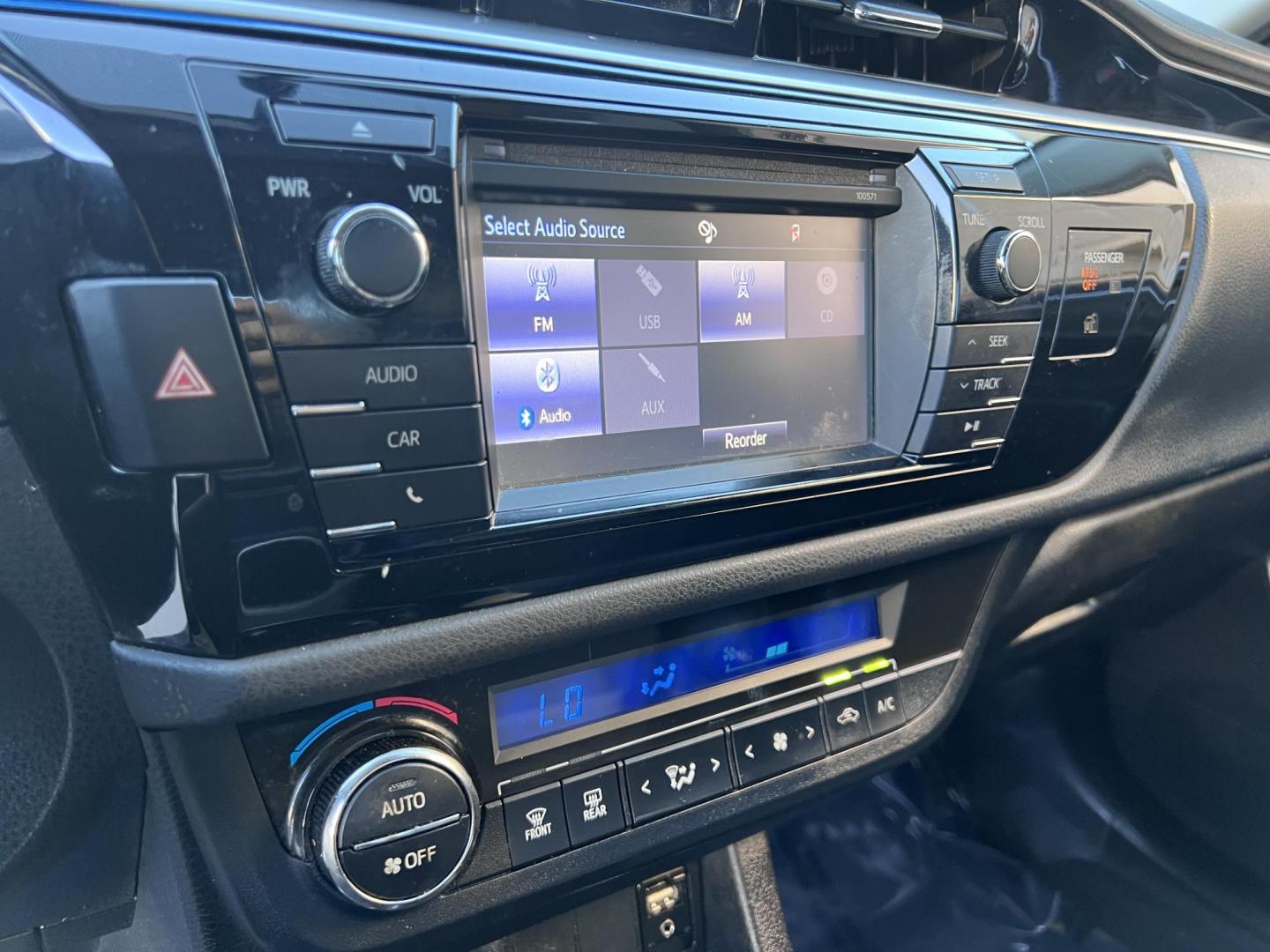 2016 Gray /Black Toyota Corolla S Sedan 4D (2T1BURHE2GC) with an 4-Cyl, 1.8L engine, Automatic, CVTi-S transmission, located at 30 S. Berkeley Avenue, Pasadena, CA, 91107, (626) 248-7567, 34.145447, -118.109398 - Back-Up Camera! Bluetooth Connection! Climate Control! This Corolla looks and drives good. Bad Credit? No problem. We can help! This Corolla also comes equipped with Mechanical 1.8L None 4 Cylinder Engine ABS Brakes Continuously Variable Transmission Front Wheel Drive Gasoline Fuel - Photo#12
