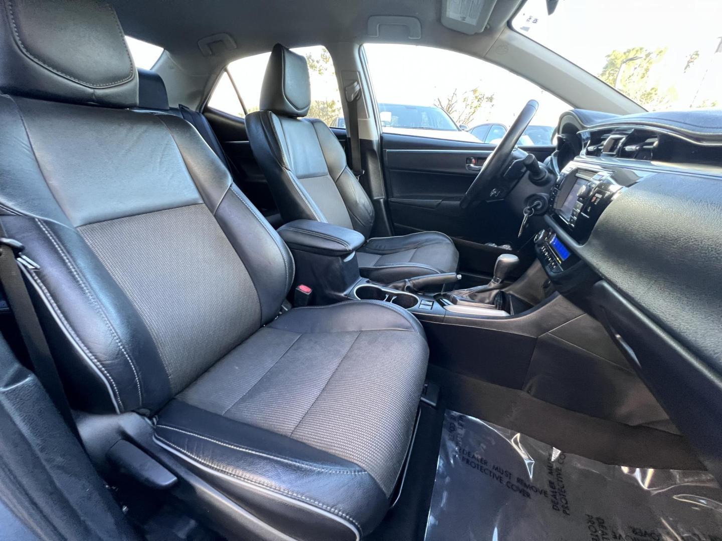 2016 Gray /Black Toyota Corolla S Sedan 4D (2T1BURHE2GC) with an 4-Cyl, 1.8L engine, Automatic, CVTi-S transmission, located at 30 S. Berkeley Avenue, Pasadena, CA, 91107, (626) 248-7567, 34.145447, -118.109398 - Back-Up Camera! Bluetooth Connection! Climate Control! This Corolla looks and drives good. Bad Credit? No problem. We can help! This Corolla also comes equipped with Mechanical 1.8L None 4 Cylinder Engine ABS Brakes Continuously Variable Transmission Front Wheel Drive Gasoline Fuel - Photo#14