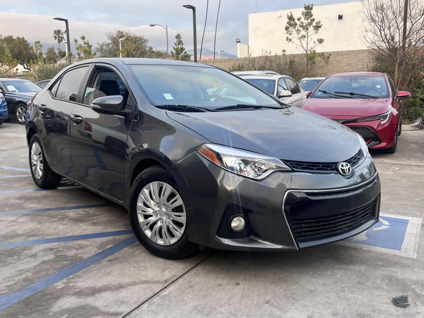 2016 Gray /Black Toyota Corolla S Sedan 4D (2T1BURHE2GC) with an 4-Cyl, 1.8L engine, Automatic, CVTi-S transmission, located at 30 S. Berkeley Avenue, Pasadena, CA, 91107, (626) 248-7567, 34.145447, -118.109398 - Back-Up Camera! Bluetooth Connection! Climate Control! This Corolla looks and drives good. Bad Credit? No problem. We can help! This Corolla also comes equipped with Mechanical 1.8L None 4 Cylinder Engine ABS Brakes Continuously Variable Transmission Front Wheel Drive Gasoline Fuel - Photo#22