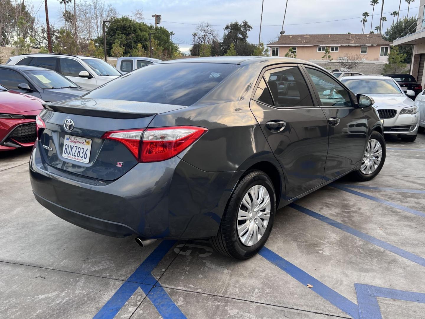 2016 Gray /Black Toyota Corolla S Sedan 4D (2T1BURHE2GC) with an 4-Cyl, 1.8L engine, Automatic, CVTi-S transmission, located at 30 S. Berkeley Avenue, Pasadena, CA, 91107, (626) 248-7567, 34.145447, -118.109398 - Back-Up Camera! Bluetooth Connection! Climate Control! This Corolla looks and drives good. Bad Credit? No problem. We can help! This Corolla also comes equipped with Mechanical 1.8L None 4 Cylinder Engine ABS Brakes Continuously Variable Transmission Front Wheel Drive Gasoline Fuel - Photo#23
