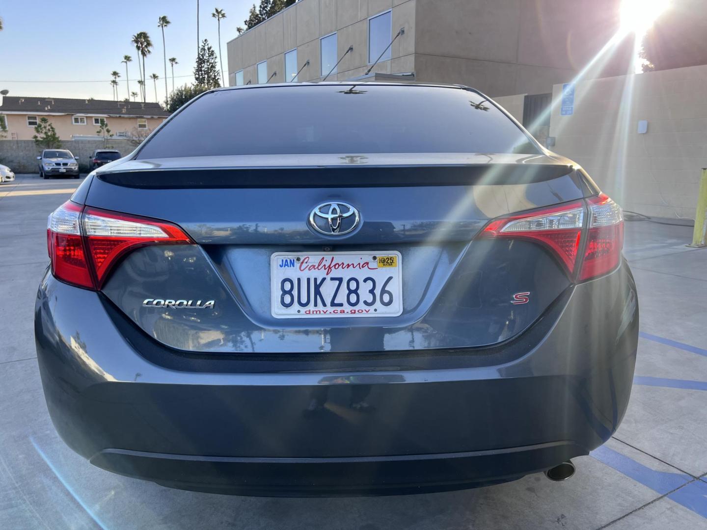 2016 Gray /Black Toyota Corolla S Sedan 4D (2T1BURHE2GC) with an 4-Cyl, 1.8L engine, Automatic, CVTi-S transmission, located at 30 S. Berkeley Avenue, Pasadena, CA, 91107, (626) 248-7567, 34.145447, -118.109398 - Back-Up Camera! Bluetooth Connection! Climate Control! This Corolla looks and drives good. Bad Credit? No problem. We can help! This Corolla also comes equipped with Mechanical 1.8L None 4 Cylinder Engine ABS Brakes Continuously Variable Transmission Front Wheel Drive Gasoline Fuel - Photo#7