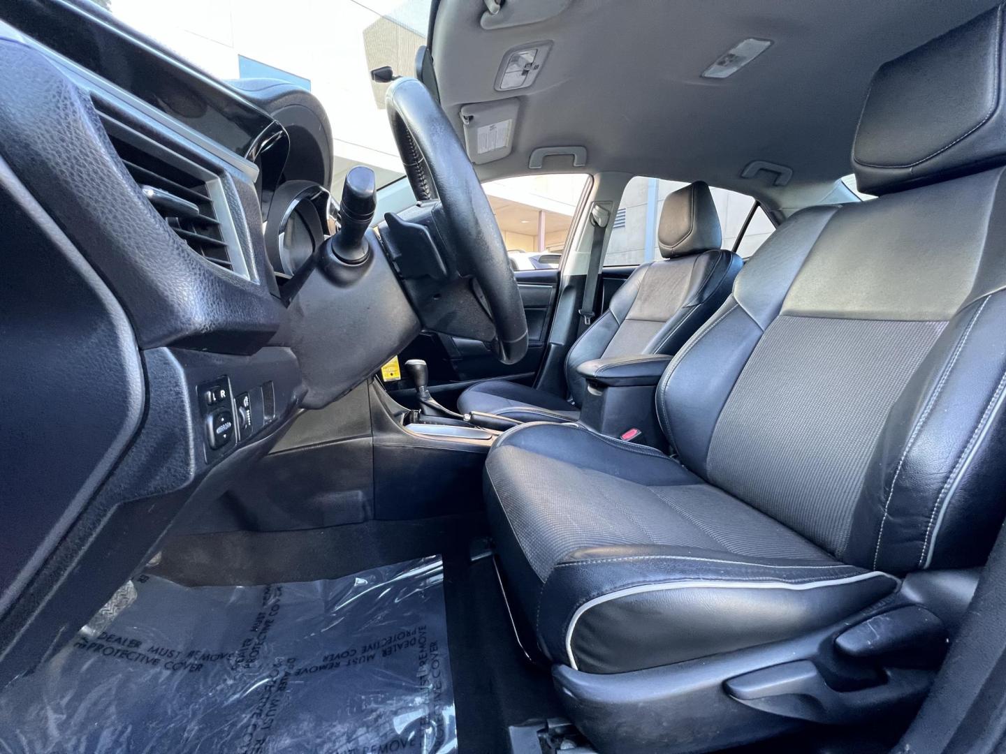 2016 Gray /Black Toyota Corolla S Sedan 4D (2T1BURHE2GC) with an 4-Cyl, 1.8L engine, Automatic, CVTi-S transmission, located at 30 S. Berkeley Avenue, Pasadena, CA, 91107, (626) 248-7567, 34.145447, -118.109398 - Back-Up Camera! Bluetooth Connection! Climate Control! This Corolla looks and drives good. Bad Credit? No problem. We can help! This Corolla also comes equipped with Mechanical 1.8L None 4 Cylinder Engine ABS Brakes Continuously Variable Transmission Front Wheel Drive Gasoline Fuel - Photo#8