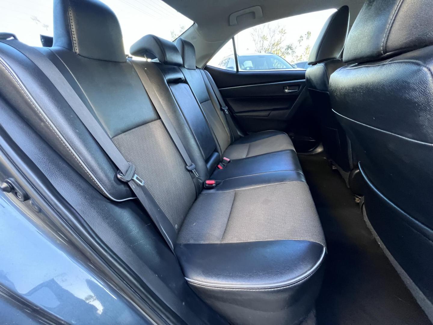 2016 Gray /Black Toyota Corolla S Sedan 4D (2T1BURHE2GC) with an 4-Cyl, 1.8L engine, Automatic, CVTi-S transmission, located at 30 S. Berkeley Avenue, Pasadena, CA, 91107, (626) 248-7567, 34.145447, -118.109398 - Back-Up Camera! Bluetooth Connection! Climate Control! This Corolla looks and drives good. Bad Credit? No problem. We can help! This Corolla also comes equipped with Mechanical 1.8L None 4 Cylinder Engine ABS Brakes Continuously Variable Transmission Front Wheel Drive Gasoline Fuel - Photo#11