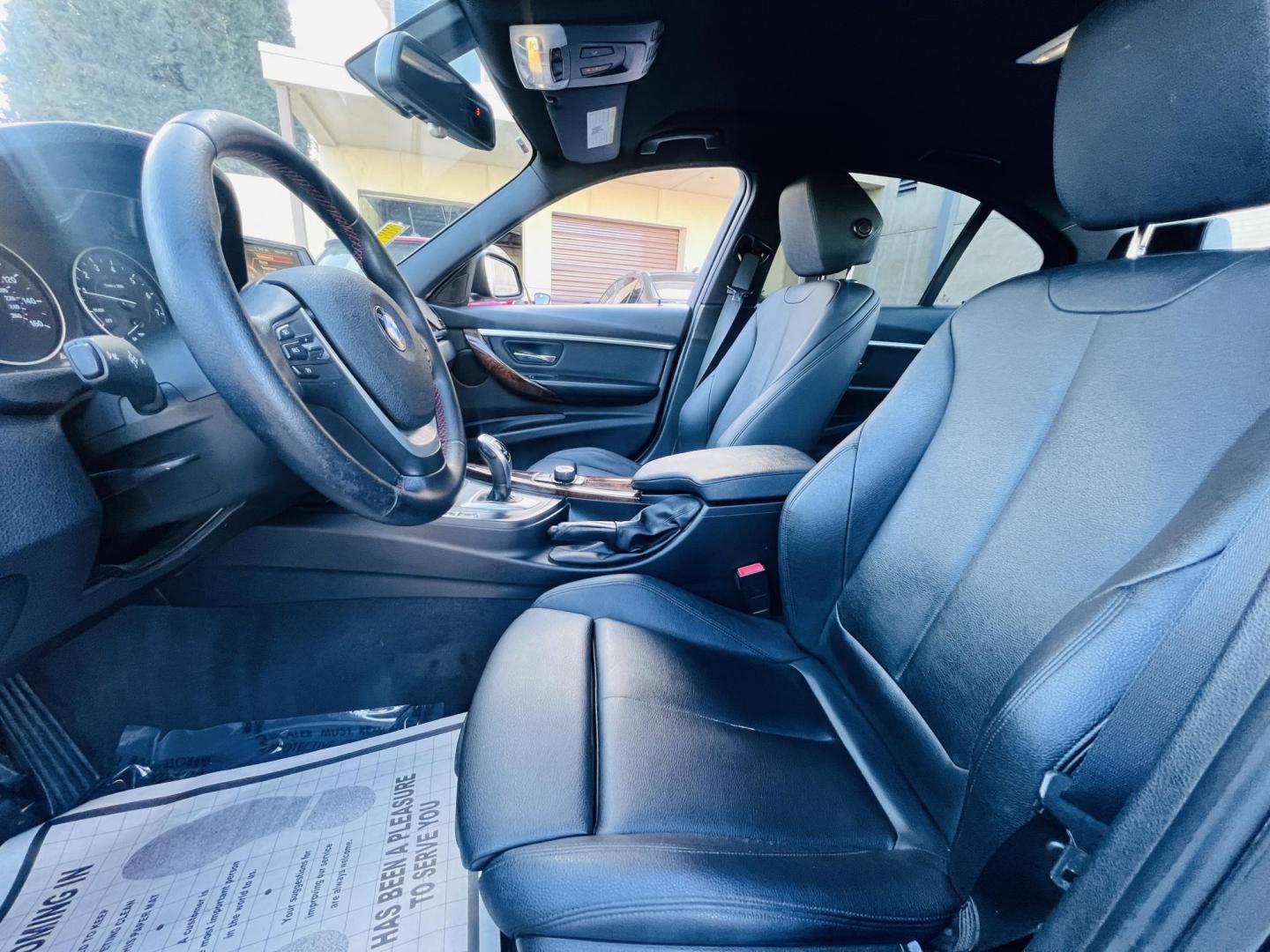 2016 BLACK /Black BMW 3-Series 328i Sedan (WBA8E9C52GK) with an 2.0L L4 DOHC 16V engine, 8A transmission, located at 30 S. Berkeley Avenue, Pasadena, CA, 91107, (626) 248-7567, 34.145447, -118.109398 - 016 BMW 328i – Sporty, Luxurious, and Affordable – Available Now at Crown City Motors in Pasadena, CA If you’re searching for a stylish, reliable, and performance-driven sedan that turns heads and makes every drive enjoyable, look no further than this 2016 BMW 328i – now available at Crow - Photo#7