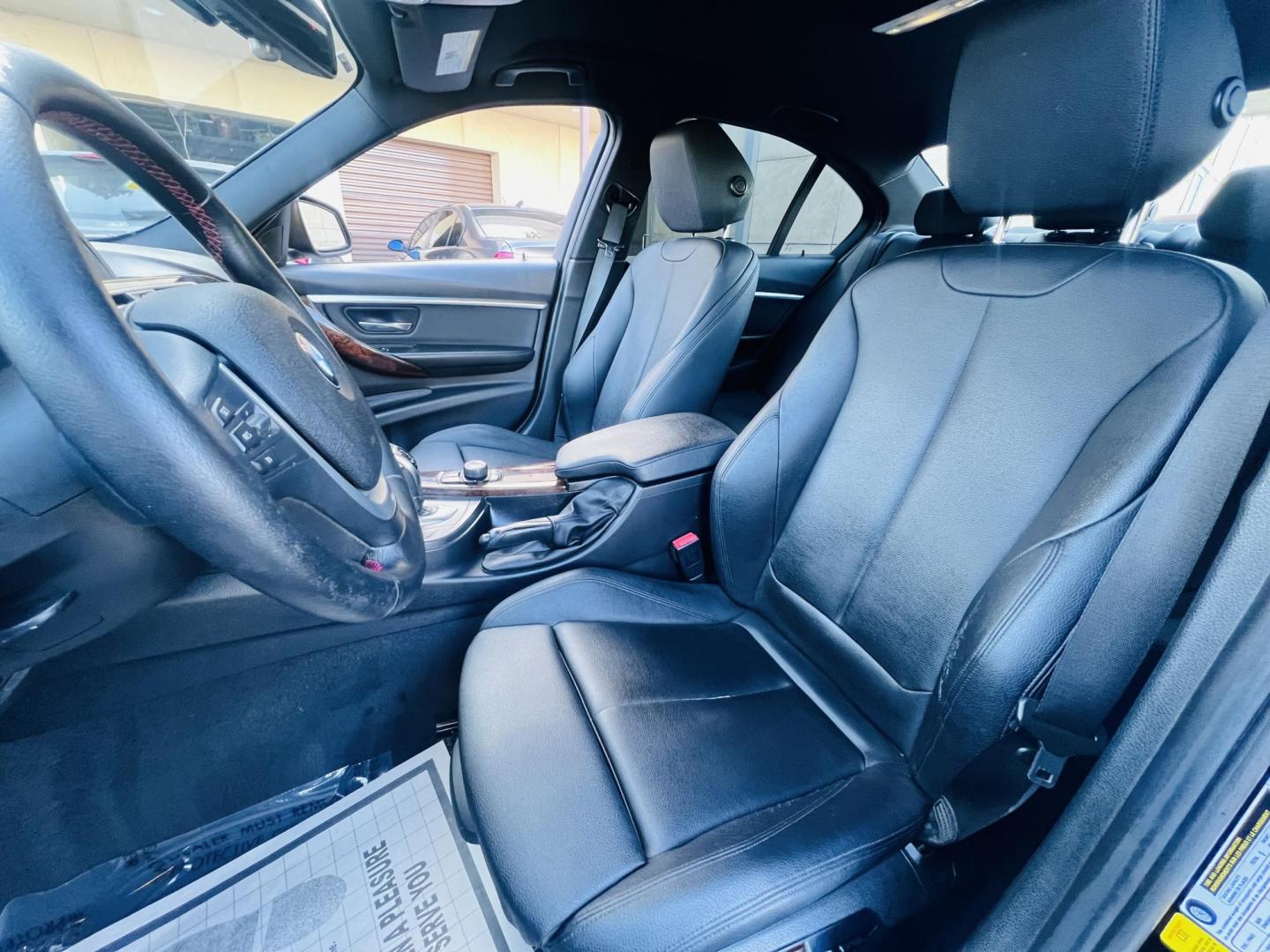 2016 BLACK /Black BMW 3-Series 328i Sedan (WBA8E9C52GK) with an 2.0L L4 DOHC 16V engine, 8A transmission, located at 30 S. Berkeley Avenue, Pasadena, CA, 91107, (626) 248-7567, 34.145447, -118.109398 - 016 BMW 328i – Sporty, Luxurious, and Affordable – Available Now at Crown City Motors in Pasadena, CA If you’re searching for a stylish, reliable, and performance-driven sedan that turns heads and makes every drive enjoyable, look no further than this 2016 BMW 328i – now available at Crow - Photo#11