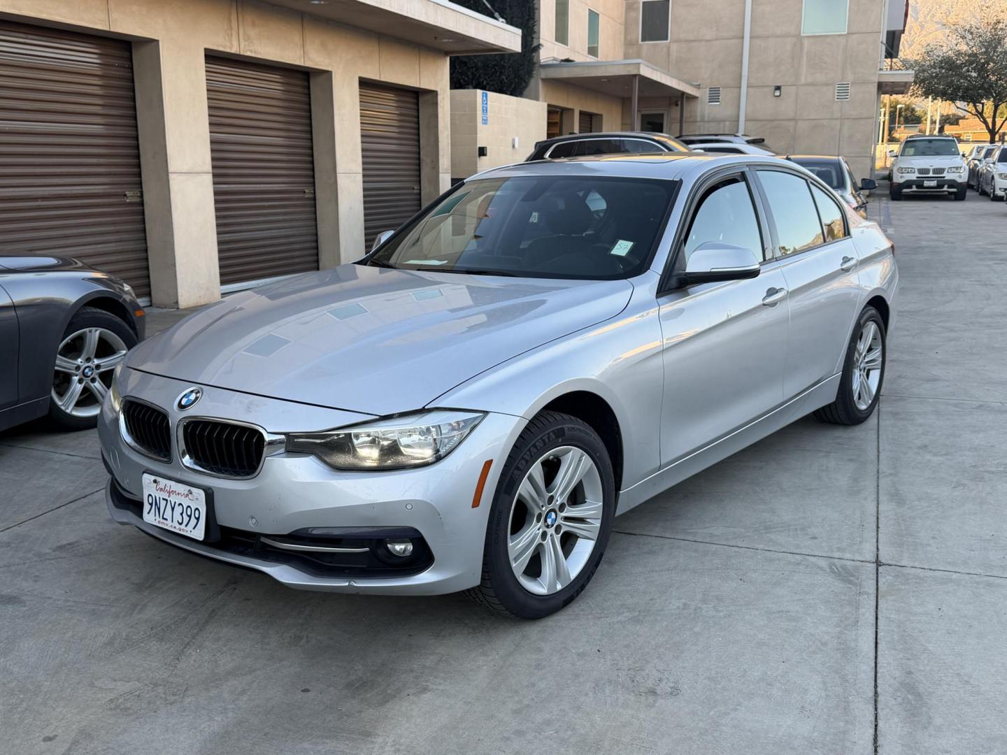 2016 Silver Metallic /Black BMW 3-Series (WBA8E3G50GN) , located at 30 S. Berkeley Avenue, Pasadena, CA, 91107, (626) 248-7567, 34.145447, -118.109398 - Navigation!! Monn-roof!! Back-up camera! Discover the 2016 BMW 328 xDrive with Navigation, Back-Up Camera, and More! Are you in the market for cheap cars or affordable cars that combine luxury, performance, and advanced features? Look no further than the 2016 BMW 328 xDrive, a remarkable vehicle- Photo#1