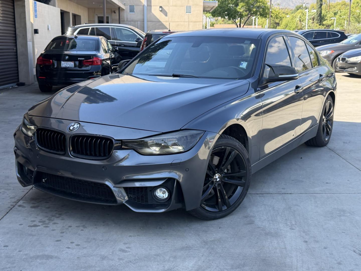 2016 Space Gray Metallic /Black BMW 3-Series 328i SULEV (WBA8E9G58GN) with an 2.0L L4 DOHC 16V engine, Automatic transmission, located at 30 S. Berkeley Avenue, Pasadena, CA, 91107, (626) 248-7567, 34.145447, -118.109398 - 2016 BMW 3 Series – Buy Here Pay Here Pasadena – Bad Credit OK – Easy Approval Looking for a BMW 3 Series for sale in Pasadena with Buy Here Pay Here financing? This 2016 BMW 3 Series sedan is available now at Crown City Motors, your trusted BHPH dealership in Pasadena, CA. If you have bad - Photo#0