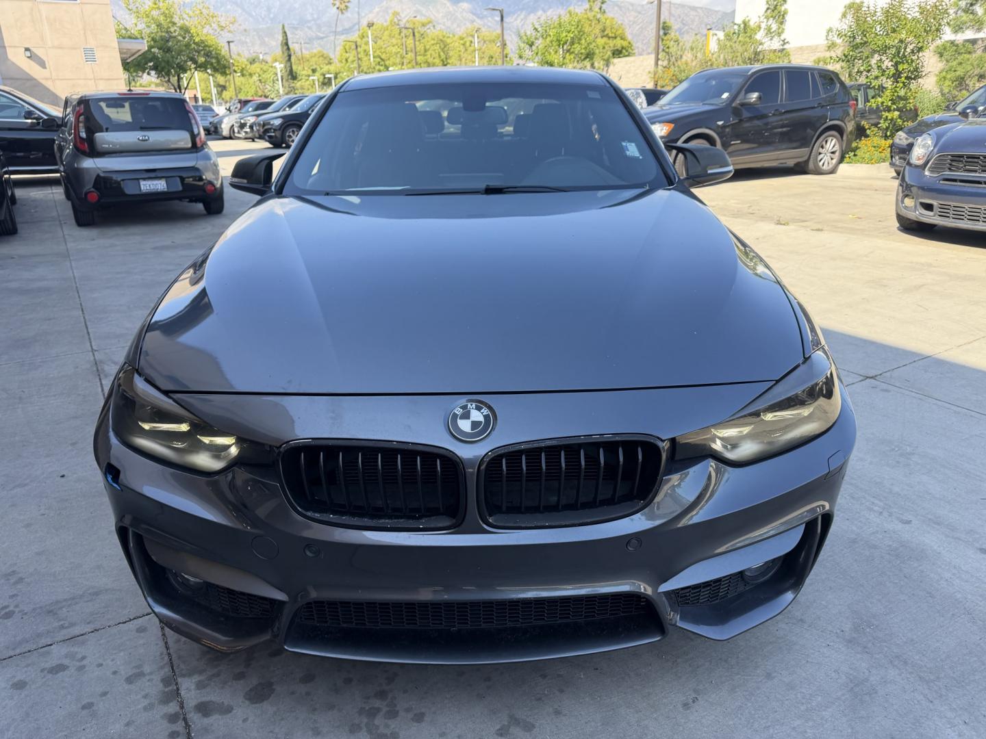 2016 Space Gray Metallic /Black BMW 3-Series 328i SULEV (WBA8E9G58GN) with an 2.0L L4 DOHC 16V engine, Automatic transmission, located at 30 S. Berkeley Avenue, Pasadena, CA, 91107, (626) 248-7567, 34.145447, -118.109398 - 2016 BMW 3 Series – Buy Here Pay Here Pasadena – Bad Credit OK – Easy Approval Looking for a BMW 3 Series for sale in Pasadena with Buy Here Pay Here financing? This 2016 BMW 3 Series sedan is available now at Crown City Motors, your trusted BHPH dealership in Pasadena, CA. If you have bad - Photo#3