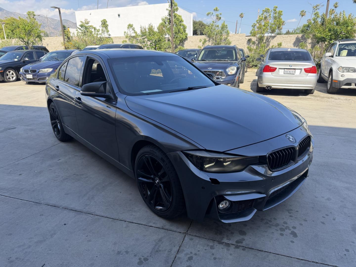 2016 Space Gray Metallic /Black BMW 3-Series 328i SULEV (WBA8E9G58GN) with an 2.0L L4 DOHC 16V engine, Automatic transmission, located at 30 S. Berkeley Avenue, Pasadena, CA, 91107, (626) 248-7567, 34.145447, -118.109398 - 2016 BMW 3 Series – Buy Here Pay Here Pasadena – Bad Credit OK – Easy Approval Looking for a BMW 3 Series for sale in Pasadena with Buy Here Pay Here financing? This 2016 BMW 3 Series sedan is available now at Crown City Motors, your trusted BHPH dealership in Pasadena, CA. If you have bad - Photo#4