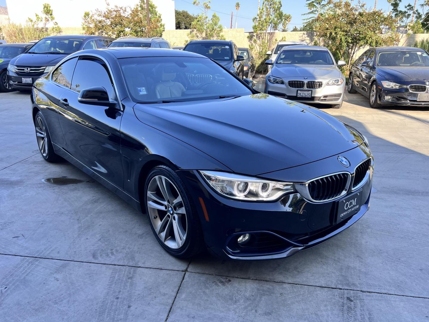 2016 Black /Tan BMW 4-Series 428i SULEV Coupe (WBA3N7C57GK) with an 2.0L L4 DOHC 16V engine, 8A transmission, located at 30 S. Berkeley Avenue, Pasadena, CA, 91107, (626) 248-7567, 34.145447, -118.109398 - At Crown City Motors, we understand that life can throw financial challenges your way. That’s why we proudly offer Buy Here Pay Here (BHPH) financing to help drivers in Pasadena and the greater Los Angeles area get into the vehicles they need — even when traditional lenders say no. One of the st - Photo#11