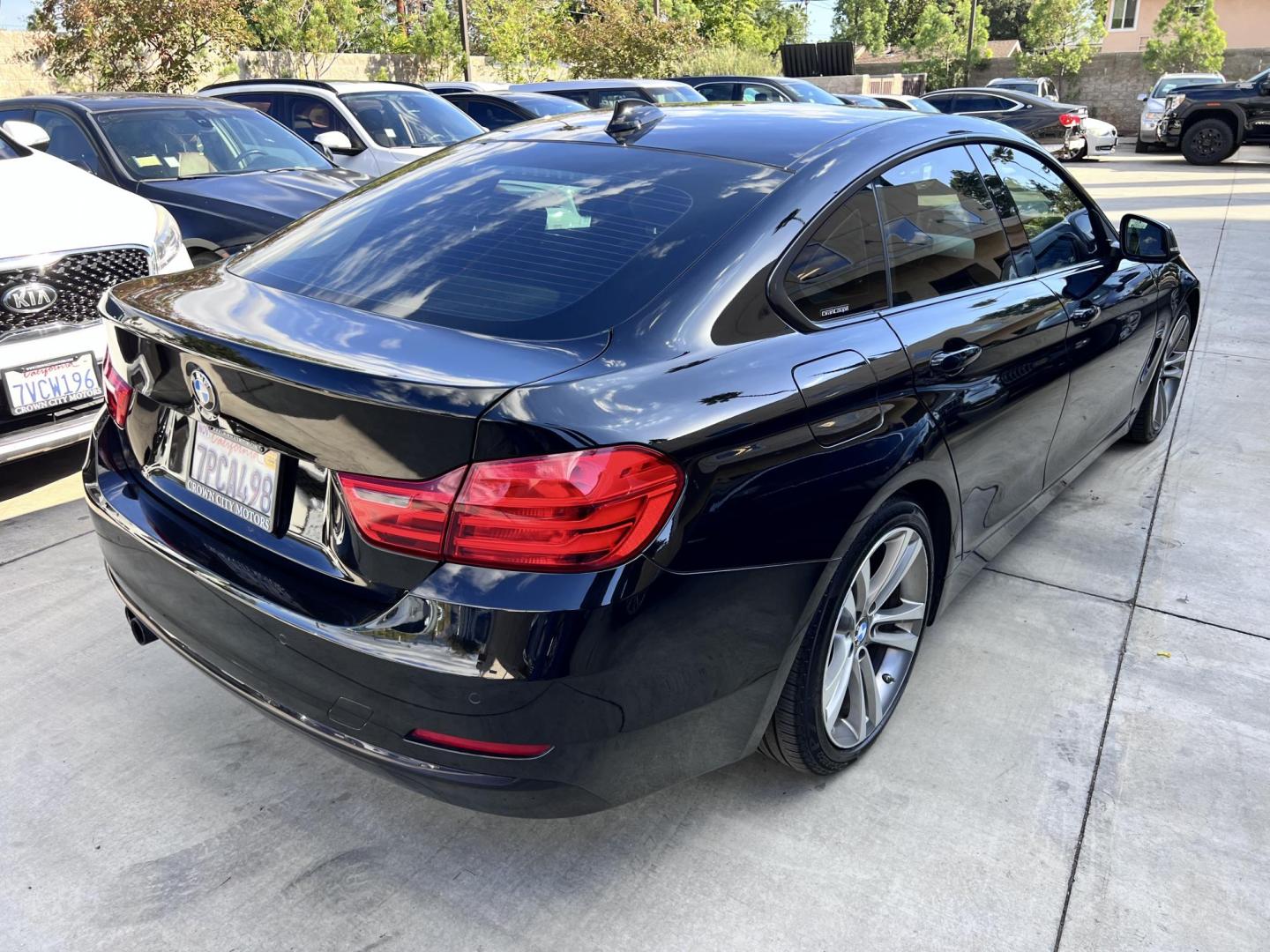 2016 Black /black BMW 4-Series Gran Coupe 428i SULEV (WBA4A9C55GG) with an 2.0L L4 DOHC 16V engine, 8A transmission, located at 30 S. Berkeley Avenue, Pasadena, CA, 91107, (626) 248-7567, 34.145447, -118.109398 - Buy Here Pay Here – BMW Luxury Financing in Pasadena At Crown City Motors, we believe that everyone deserves a chance to own a quality vehicle — even if their credit history isn’t perfect. That’s why we proudly offer Buy Here Pay Here (BHPH) financing on select luxury vehicles, including - Photo#6