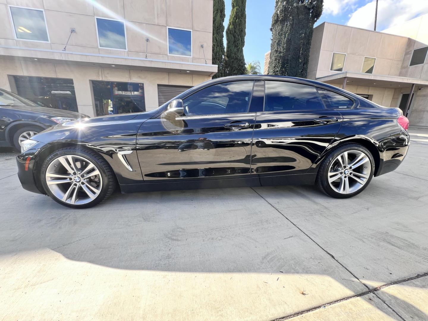 2016 Black /black BMW 4-Series Gran Coupe 428i SULEV (WBA4A9C55GG) with an 2.0L L4 DOHC 16V engine, 8A transmission, located at 30 S. Berkeley Avenue, Pasadena, CA, 91107, (626) 248-7567, 34.145447, -118.109398 - Buy Here Pay Here – BMW Luxury Financing in Pasadena At Crown City Motors, we believe that everyone deserves a chance to own a quality vehicle — even if their credit history isn’t perfect. That’s why we proudly offer Buy Here Pay Here (BHPH) financing on select luxury vehicles, including - Photo#5