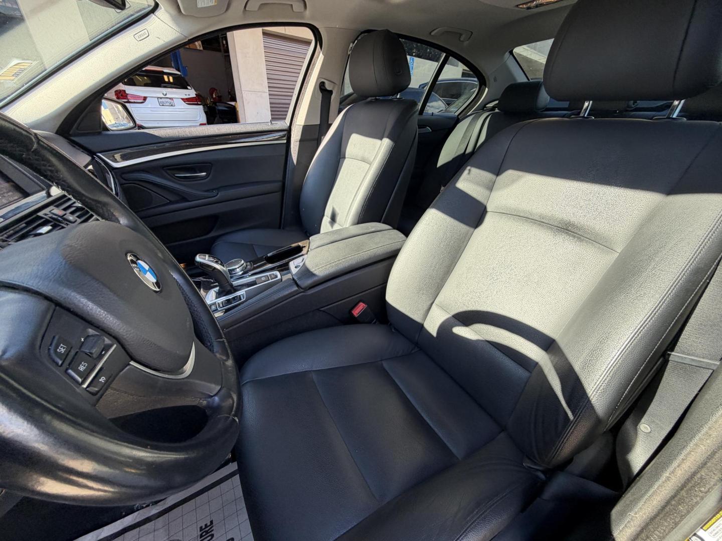 2016 BLACK /black BMW 5-Series 528i (WBA5A5C5XGG) with an 2.0L L4 DOHC 16V TURBO engine, 8A transmission, located at 30 S. Berkeley Avenue, Pasadena, CA, 91107, (626) 248-7567, 34.145447, -118.109398 - Crown City Motors is a used “Buy Here Pay Here” car dealer in Pasadena CA. “Buy Here Pay Here” financing, means that when you purchase your vehicle from our dealership, that you make the payments to the dealership as well. We do not need the banks approval to get you approved for a used auto- Photo#18