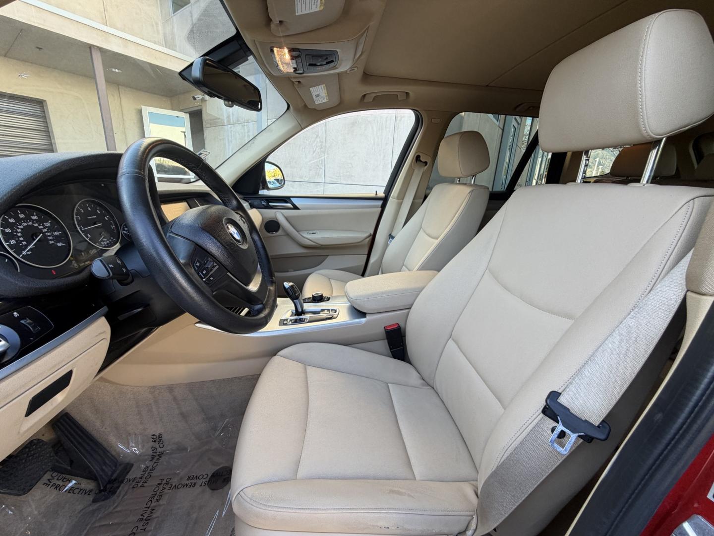 2016 RED /Tan BMW X3 xDrive28i (5UXWX9C50G0) with an 2.0L L4 DOHC 16V engine, 8-Speed Automatic transmission, located at 30 S. Berkeley Avenue, Pasadena, CA, 91107, (626) 248-7567, 34.145447, -118.109398 - Crown City Motors is a used “Buy Here Pay Here” car dealer in Pasadena CA. “Buy Here Pay Here” financing, means that when you purchase your vehicle from our dealership, that you make the payments to the dealership as well. We do not need the banks approval to get you approved for a used auto - Photo#14