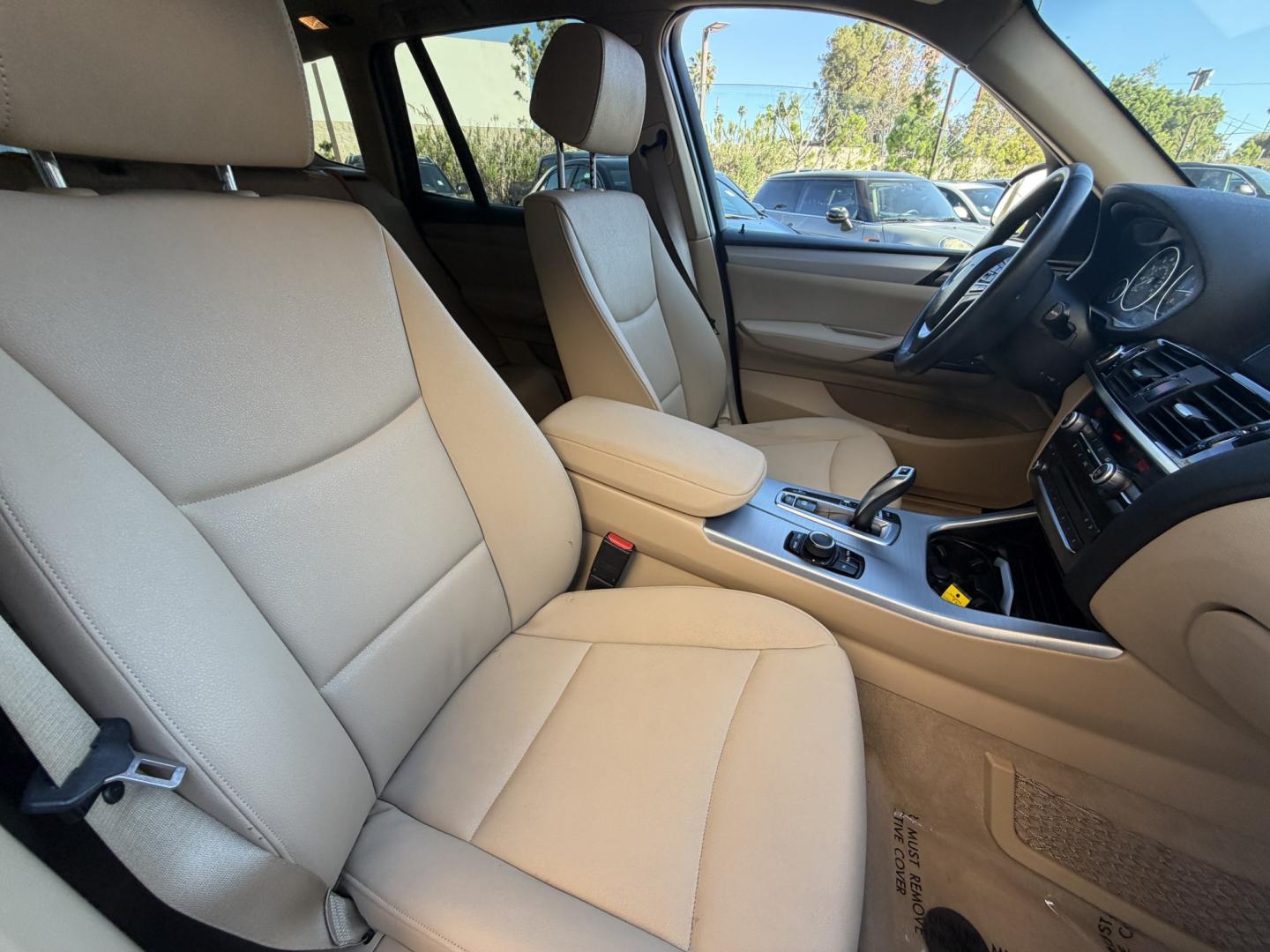 2016 RED /Tan BMW X3 xDrive28i (5UXWX9C50G0) with an 2.0L L4 DOHC 16V engine, 8-Speed Automatic transmission, located at 30 S. Berkeley Avenue, Pasadena, CA, 91107, (626) 248-7567, 34.145447, -118.109398 - Crown City Motors is a used “Buy Here Pay Here” car dealer in Pasadena CA. “Buy Here Pay Here” financing, means that when you purchase your vehicle from our dealership, that you make the payments to the dealership as well. We do not need the banks approval to get you approved for a used auto - Photo#19