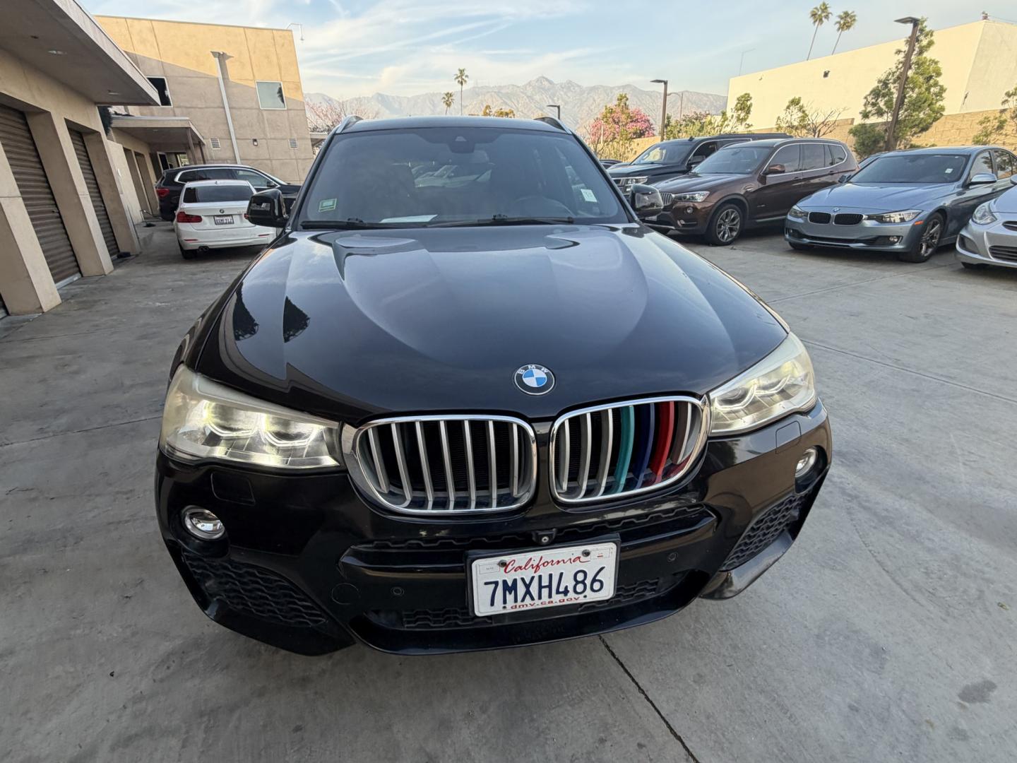 2016 Black /black BMW X3 xDrive28i (5UXWX9C53G0) with an 2.0L L4 DOHC 16V engine, 8-Speed Automatic transmission, located at 30 S. Berkeley Avenue, Pasadena, CA, 91107, (626) 248-7567, 34.145447, -118.109398 - Crown City Motors is a used “Buy Here Pay Here” car dealer in Pasadena CA. “Buy Here Pay Here” financing, means that when you purchase your vehicle from our dealership, that you make the payments to the dealership as well. We do not need the banks approval to get you approved for a used auto - Photo#5