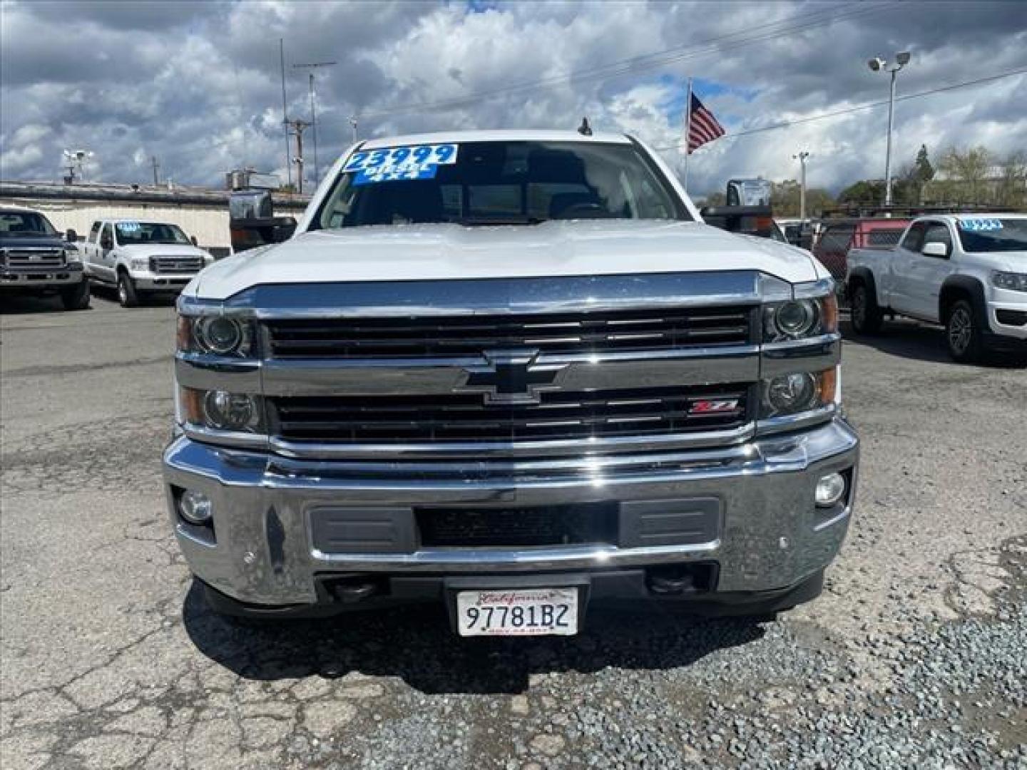 2016 Summit White Chevrolet Silverado 2500HD LTZ (1GC1KWE84GF) with an 6.6L Duramax 6.6L Diesel Turbo V8 397hp 765ft. lbs. Common Rail Direct Injection engine, Allison 1000 6-Speed Shiftable Automatic transmission, located at 800 Riverside Ave, Roseville, CA, 95678, 916-773-4549 & Toll Free: 866-719-4393, 38.732265, -121.291039 - DURAMAX DIESEL CREW CAB 4X4 Z71 LTZ SERVICE RECORDS ONE OWNER CLEAN CARFAX - Photo#7