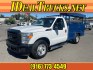 2016 White Ford F-350 Super Duty XL (1FDRF3ET8GE) with an 6.7L Power Stroke 6.7L Biodiesel Turbo V8 300hp 660ft. lbs. Common Rail Direct Injection engine, 6-Speed Shiftable Automatic transmission, located at 800 Riverside Ave, Roseville, CA, 95678, 916-773-4549 & Toll Free: 866-719-4393, 38.732265, -121.291039 - DIESEL UTILITY BED WITH LIFTGATE SERVICE RECORDS- Photo#0