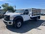 2016 Oxford White Ford F-550 Super Duty XL (1FDUF5GT6GE) with an 0.0 8 Cylinder Common Rail Direct Injection engine, 6-Speed Automatic transmission, located at 800 Riverside Ave, Roseville, CA, 95678, 916-773-4549 & Toll Free: 866-719-4393, 38.732265, -121.291039 - DIESEL F550 12 FOOT STAKE BODY ONE OWNER SERVICE RECORDS ON CLEAN CARFAX - Photo#0
