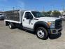 2016 Oxford White Ford F-550 Super Duty XL (1FDUF5GT6GE) with an 0.0 8 Cylinder Common Rail Direct Injection engine, 6-Speed Automatic transmission, located at 800 Riverside Ave, Roseville, CA, 95678, 916-773-4549 & Toll Free: 866-719-4393, 38.732265, -121.291039 - DIESEL F550 12 FOOT STAKE BODY ONE OWNER SERVICE RECORDS ON CLEAN CARFAX - Photo#1