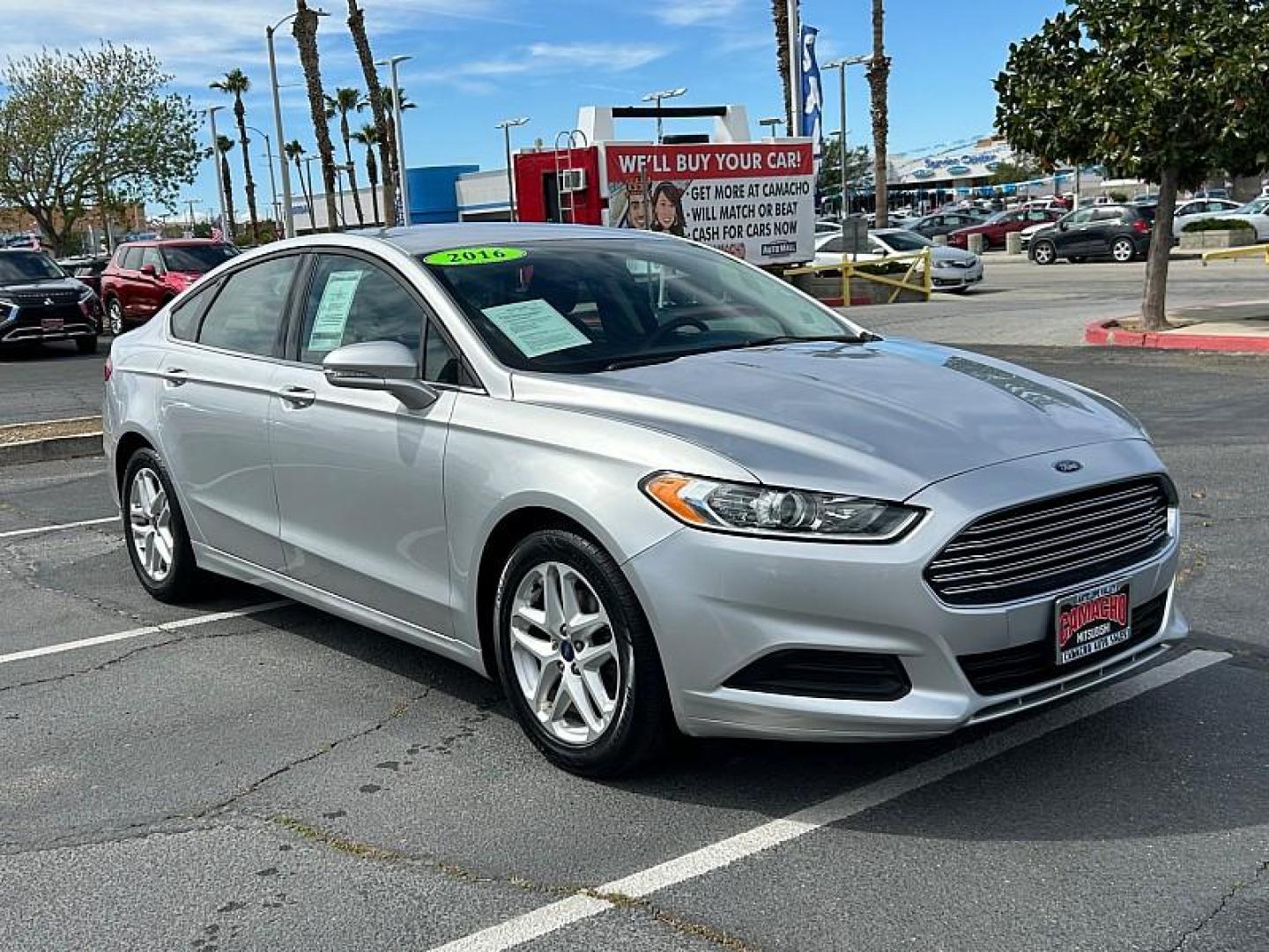 2016 SILVER Ford Fusion (3FA6P0H7XGR) with an 4-Cyl 2.5 Liter engine, Automatic transmission, located at 412 Auto Vista Drive, Palmdale, 93551, (661) 945-0620, 34.592636, -118.136681- Photo#31