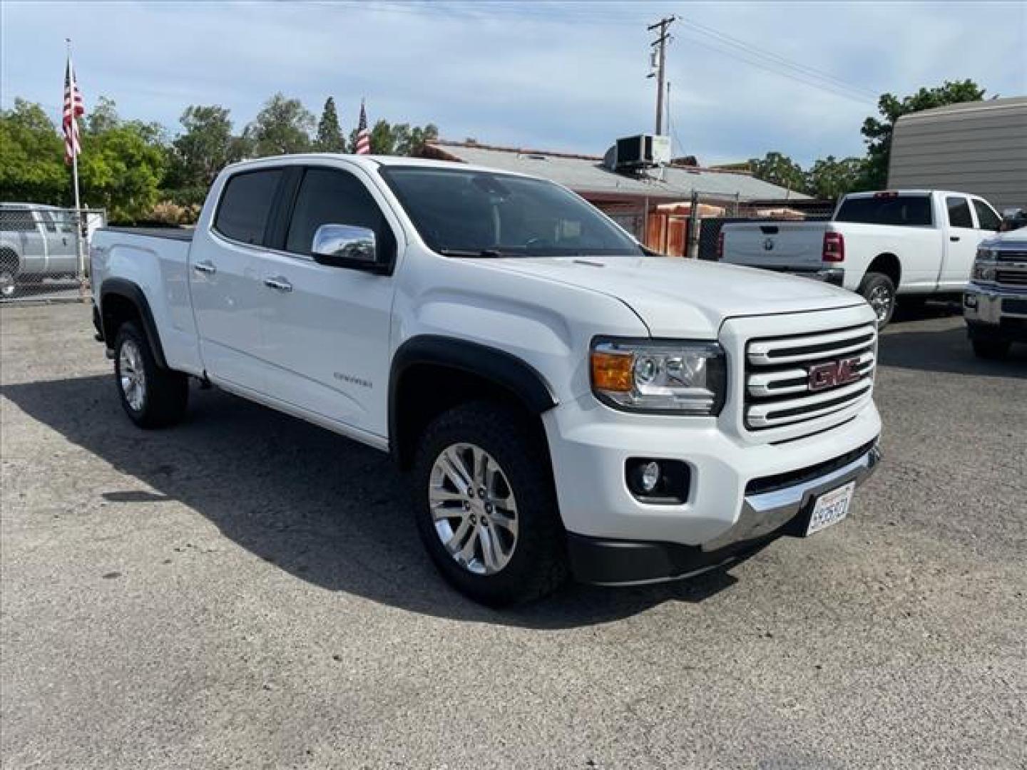 2016 Summit White GMC Canyon SLT (1GTP6DE17G1) with an 2.8L Duramax 2.8L Diesel Turbo I4 181hp 369ft. lbs. Common Rail Direct Injection engine, 6-Speed Shiftable Automatic transmission, located at 800 Riverside Ave, Roseville, CA, 95678, 916-773-4549 & Toll Free: 866-719-4393, 38.732265, -121.291039 - DURAMAX DIESEL CREW CAB 4X4 SLT - Photo#6