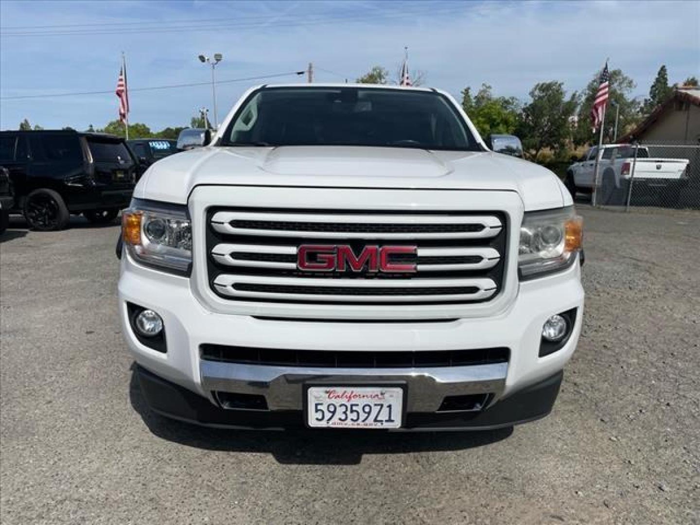 2016 Summit White GMC Canyon SLT (1GTP6DE17G1) with an 2.8L Duramax 2.8L Diesel Turbo I4 181hp 369ft. lbs. Common Rail Direct Injection engine, 6-Speed Shiftable Automatic transmission, located at 800 Riverside Ave, Roseville, CA, 95678, 916-773-4549 & Toll Free: 866-719-4393, 38.732265, -121.291039 - DURAMAX DIESEL CREW CAB 4X4 SLT - Photo#7