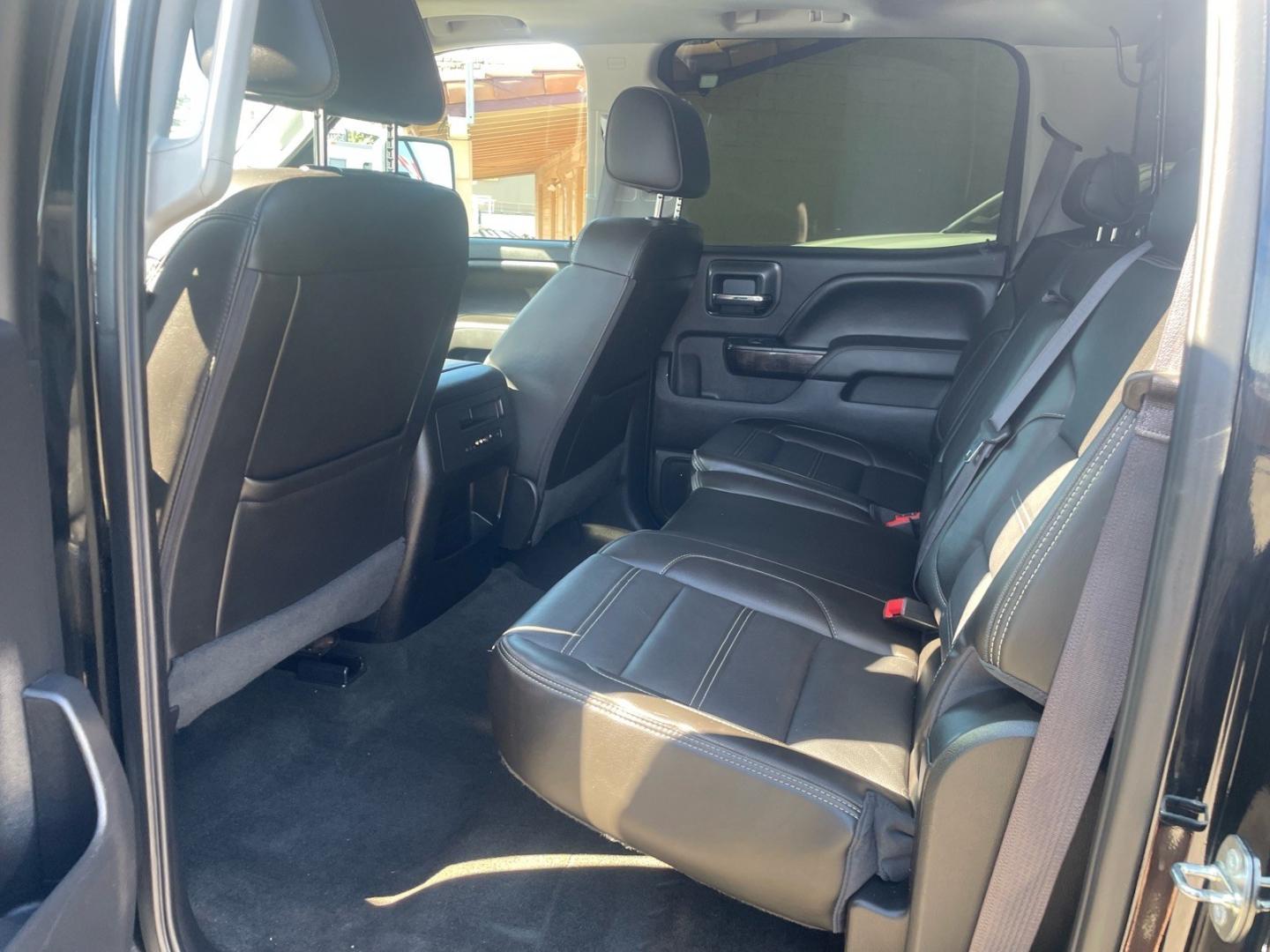 2016 Onyx Black GMC Sierra 2500HD Denali (1GT12UE83GF) with an 6.6L Duramax 6.6L Diesel Turbo V8 397hp 765ft. lbs. Common Rail Direct Injection engine, Allison 1000 6-Speed Shiftable Automatic transmission, located at 800 Riverside Ave, Roseville, CA, 95678, 916-773-4549 & Toll Free: 866-719-4393, 38.732265, -121.291039 - DURAMAX DIESEL CREW CAB 4X4 DENALI CP3 FUEL PUMP CONVERSION- Photo#10