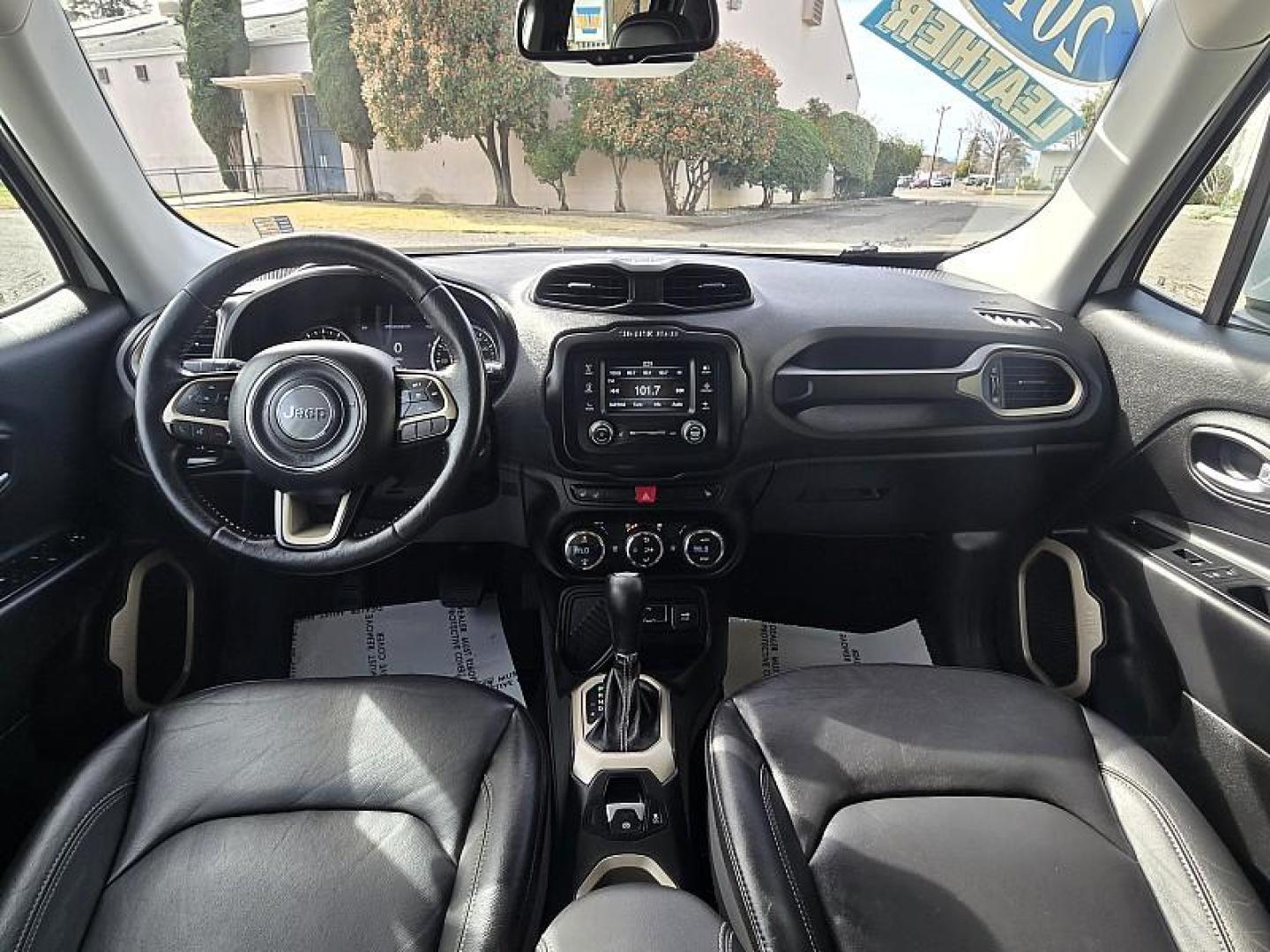 2016 WHITE Jeep Renegade (ZACCJADTXGP) with an 4-Cyl MultiAir 2.4L engine, Automatic 9-Spd transmission, located at 246 E Walker St., Orland, 95963, (530) 865-5800, 39.747589, -122.178398 - Photo#19