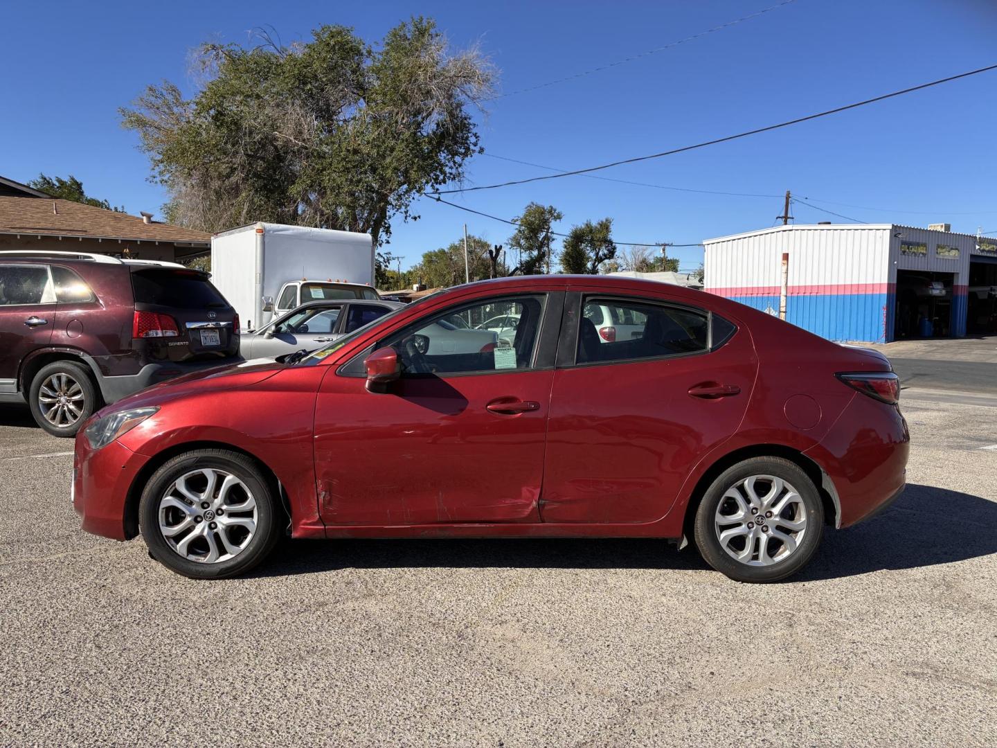 2016 Scion iA 6A (3MYDLBZV6GY) with an 1.5L L4 DOHC 16V engine, 6A transmission, located at 44356 Date Ave., Lancaster, CA, 93534, (661) 945-6555, 34.688919, -118.139374- Photo#1