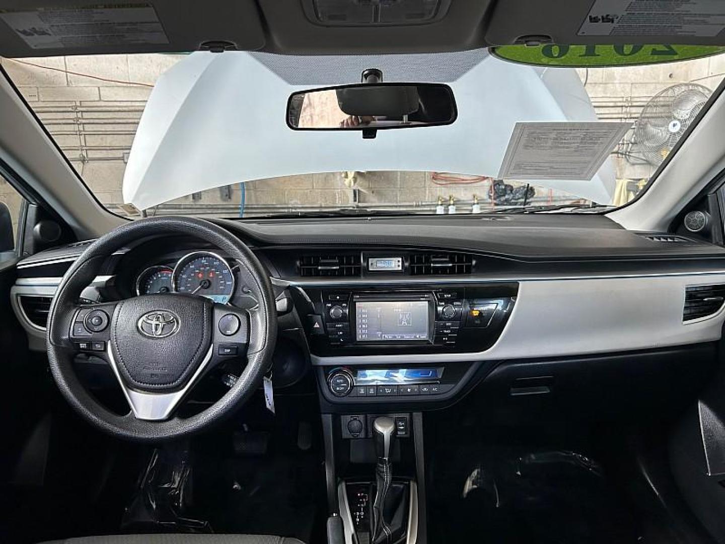 2016 SILVER Toyota Corolla (2T1BURHE4GC) with an 4-Cyl 1.8 Liter engine, Automatic CVTi-S transmission, located at 412 Auto Vista Drive, Palmdale, 93551, (661) 945-0620, 34.592636, -118.136681 - Photo#11