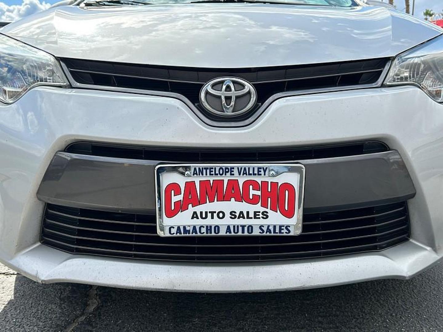 2016 SILVER Toyota Corolla (2T1BURHE4GC) with an 4-Cyl 1.8 Liter engine, Automatic CVTi-S transmission, located at 412 Auto Vista Drive, Palmdale, 93551, (661) 945-0620, 34.592636, -118.136681 - Photo#21