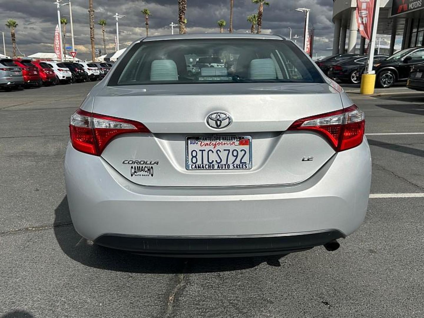 2016 SILVER Toyota Corolla (2T1BURHE4GC) with an 4-Cyl 1.8 Liter engine, Automatic CVTi-S transmission, located at 412 Auto Vista Drive, Palmdale, 93551, (661) 945-0620, 34.592636, -118.136681 - Photo#28